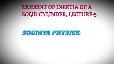 RIGID BODY DYNAMICS: LECTURE-5