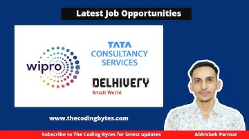 Wipro Star Hiring | TCS BPS Hiring | 10LPA+ | Latest Jobs | Abhishek Parmar | The Coding Bytes