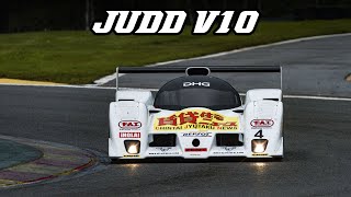 1992 LOLA T92-10 | JUDD V10 screaming intake & exhaust sounds | Spa 2023
