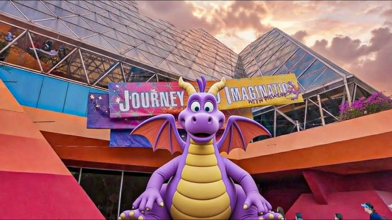 Journey Into ￼Imagination With FIGMENT Full Ride POV [4K] EPCOT Disney World