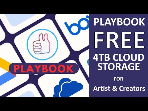 4TB Free Cloud Storage for Creator | Playbook free Cloud Storage Lifetime | 2023