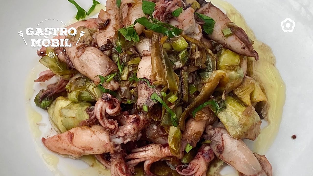 Gastromòbil | Calamarsets amb cloïses, restaurant L'Orangerie