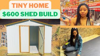 Tiny House Shed Conversion~DIY Low Cost Build~Affordable Alternative Lifestyles