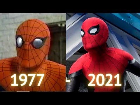 Evolución De Spider-Man(Películas)1977-2022