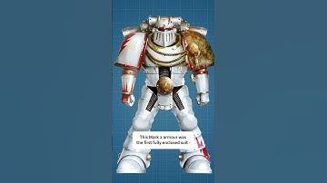 Space Marine Power Armour Explained In 60sec! (Mk. 2 Crusade Armour)