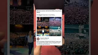 Micheal Jackson did all this Without any Social Media The Biggest Superstar in the History
