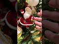 Raz Eric Cortina 5.5" Dancing Santa Glass Christmas Ornament 4553104