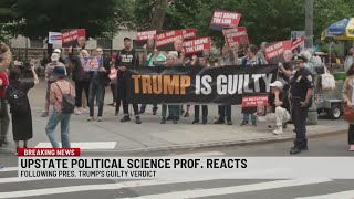 Politicians, political experts, react to Trump verdict