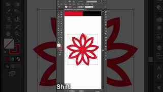 Flower Design in Illustrator | Infinity Shadow