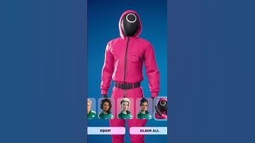 How To Get Squid Games Guard Skin For FREE! (Fortnite)