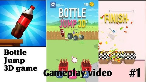 Bottle Jump 3D game | gameplay video # 1|3d gameplay video