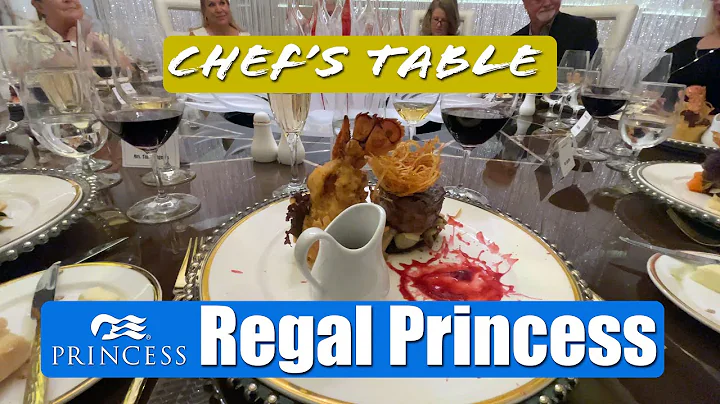 Indulge in an Exquisite Chef's Table Experience aboard the Regal Princess