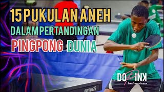 Pukulan Aneh di Dunia Pingpong