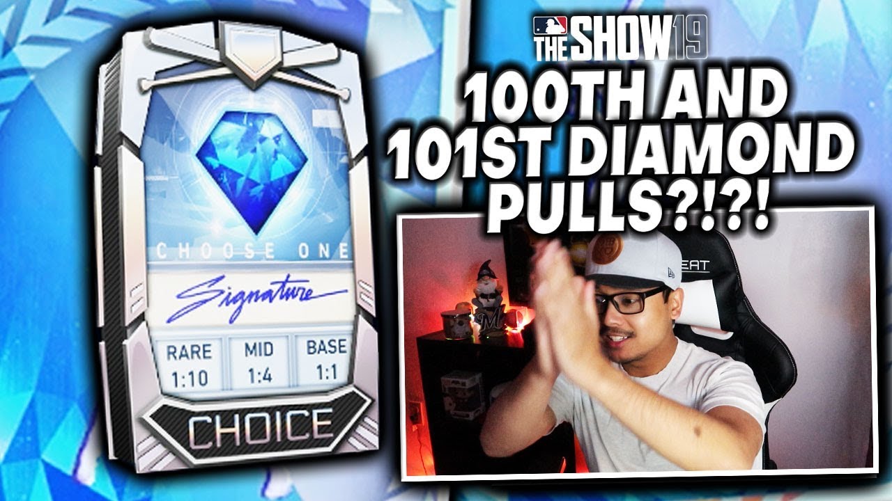 DOUBLE DIAMOND PULLS AGAIN! Signature Series Choice Pack Opening MLB The Show 19 Diamond Dynasty