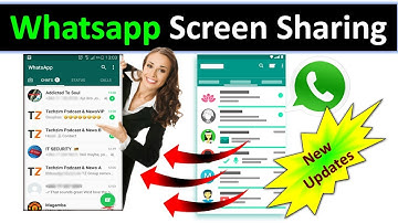Whatsapp New Screen Sharing on Video Call | How to Share Screen on Whatsapp Video Call Android