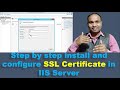 How to install an SSL/TLS Certificate in Microsoft IIS
