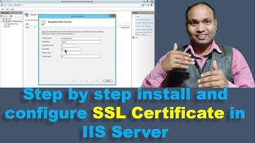 How to install an SSL/TLS Certificate in Microsoft IIS