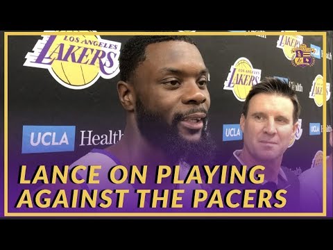 Lakers Interview: Lance Stephenson on Playing Against His Former Team, The Pacers