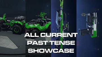 PAST TENSE - ALL CURRENT ITEMS - IN GAME SHOWCASE - HALO INFINITE
