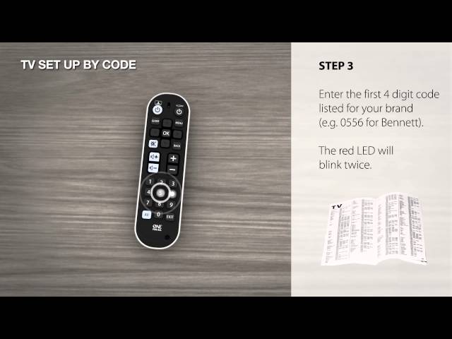 Universal Remote Control – URC 6820 Zapper+ - how to setup by Code TV class=