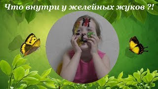 Распаковка желейных жуков. Что же там внутри ? Веселое видео Распаковка желейных жуков. Что же там внутри ? Веселое видео