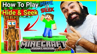 how to play hide and seek in minecraft pe | Hide And Seek On Android | in hindi | 2020 MCPE screenshot 4