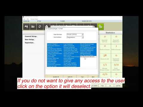 How to Give User ID Access Rights in IDS 6.5 & 7.0 Software