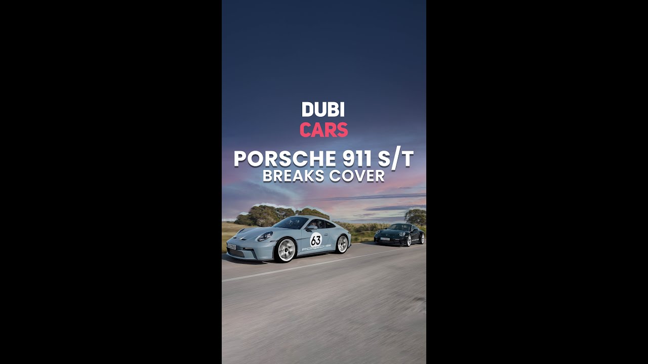 Porsche 911 S/T Breaks Cover 
