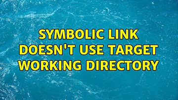 Ubuntu: Symbolic link doesn