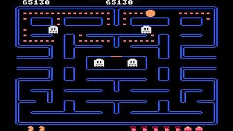 Atari 5200 Pac-Man - energy pill bug