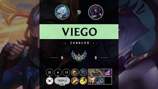 Viego Jungle vs Elise - KR Challenger Patch 14.9