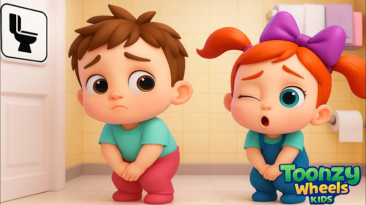 Ten in the Bed (Potty Time Version) | Good Habits Song for Kids | Toonzy Wheels Kids 