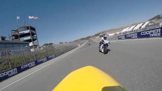 Laguna Seca R6 with Yamaha Friends and Family