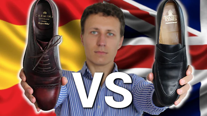 British shoes vs Spanish, Crockett Jones vs Carmin...