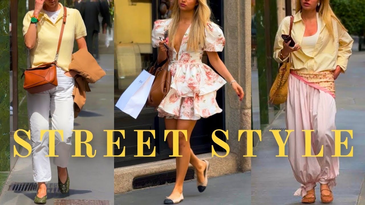 Street Style Inspiration from Milan | Italian Elegance, Luxury Outfits and Iconic Fashion | May 2025