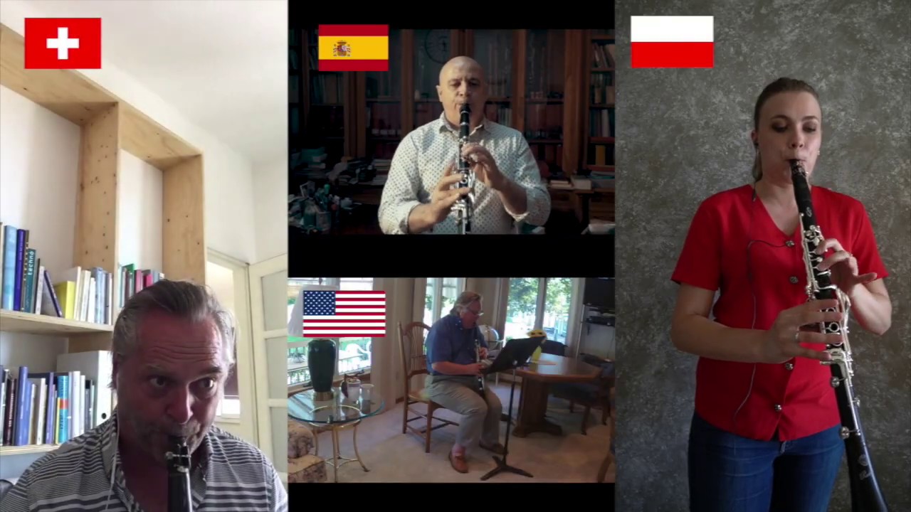 Georges Bizet's Aragonaise - Selmer clarinet choir