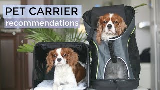 BEST PET CARRIERS  | Travelling with Dog Puppy | Sherpa Sleepypod Go Fresh Pet