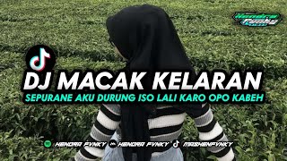 DJ MACAK KELARAN || sepurane aku durung iso lali karo opo kabeh YANG DI TIKTOK HENDRA FVNKY