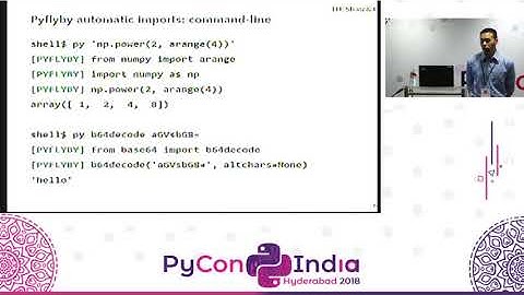 Pyflyby: Automatic imports for Python By Karl Chen