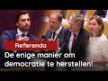 Kijken! Thierry Baudet vloert kartelpolitici over referenda (volledige speech)