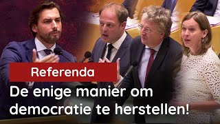 Kijken! Thierry Baudet vloert kartelpolitici over referenda (volledige speech)