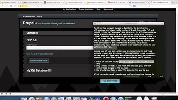 Installing Drupal on OpenShift PaaS Video Guide