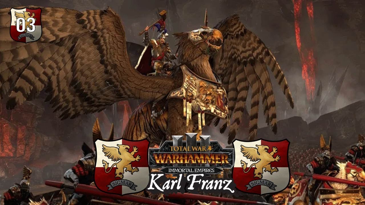 THE BATTLE OF HELMGART! Total War: Warhammer 3 | Karl Franz Campaign ...