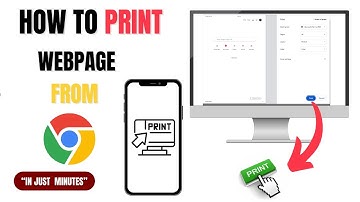 How to Print a Web Page from Google Chrome on PC
