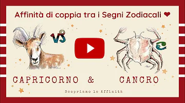 Quanto sono compatibili Capricorno e Cancro?