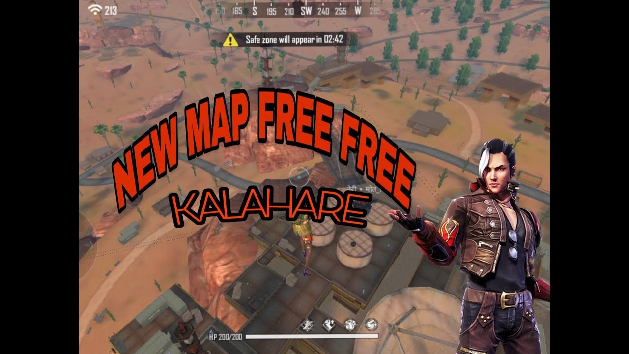 FREE FIRE NEW MAP KALAHARI || best map of free free,HINDHI ...