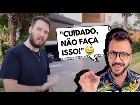 A MANSÃO de R$15 MILHÕES do PRIMO RICO | Reagindo a nova casa de Thiago Nigro