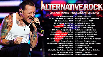 Alternative Rock Of The 90s 2000s ⚡⚡ Linkin park, Creed, AudioSlave, Hinder, Nickelback, Evanescence