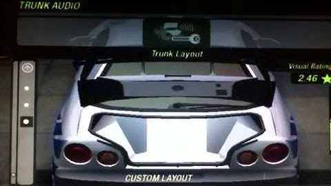 NFSU2: how to make a 2fast 2furious nissan skyline