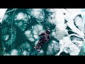 Abraham Lake Crescent Falls Panther Falls in winter 4K video